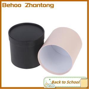 Behoo 1 PC Round Flower Paper Boxes Hold The Bucket Gift Packaging Box Party Gift Box