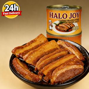 [imited-time gift]Halo Joy 300g Braised Pork Belly – Soft Melt-in-Your-Mouth Pork in Savory Soy Sauce | Ready to Heat | Perfect with Rice
