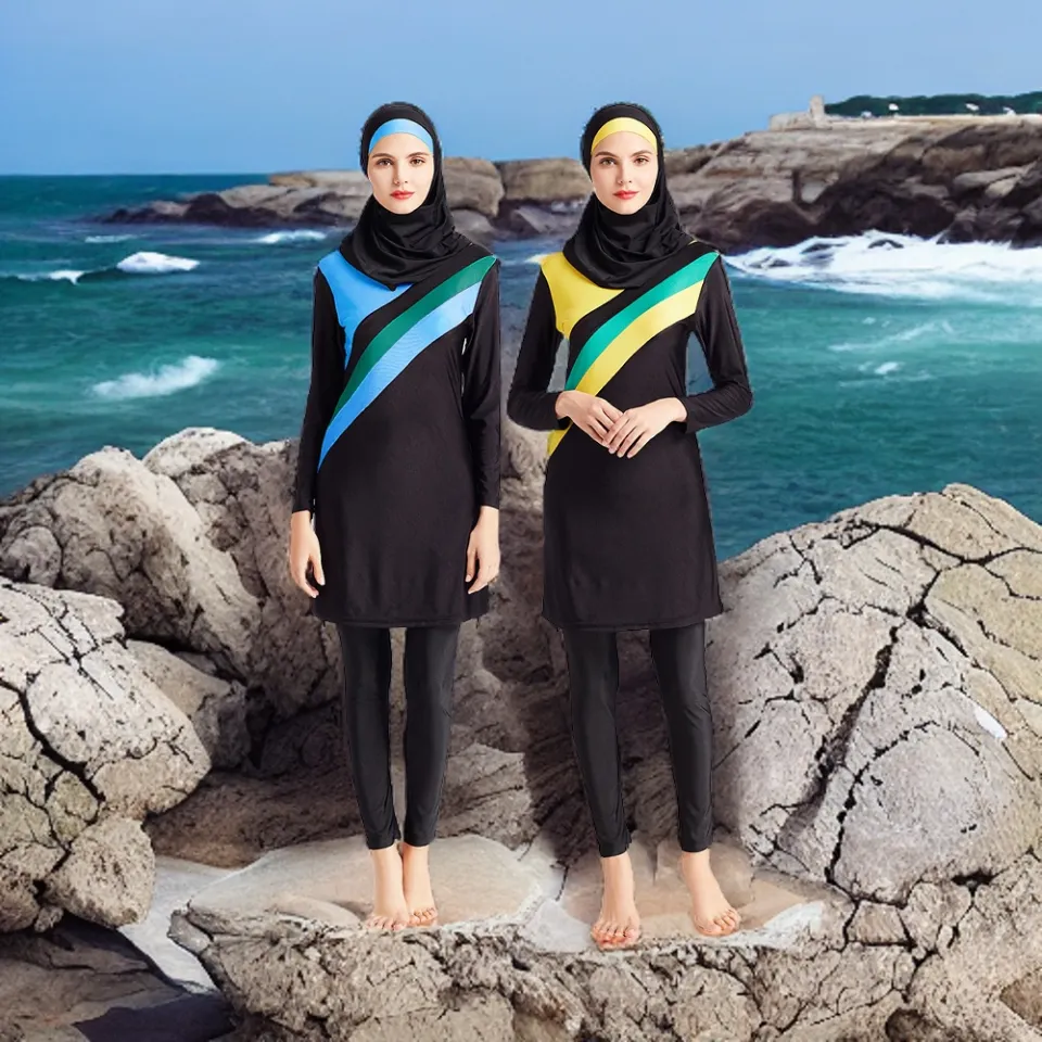 Full Coverage Muslim Swimwear Muslim Swimming Attire Long Sleeve