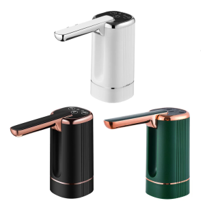 Vòi nước điện tử nhỏ cho nhà và văn phòng cho 5 gallon chai có thể sạc qua USB có thể gập lại điện máy bơm nước