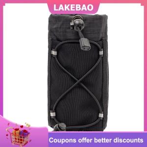 【LAKEBAO】 Cắm trại du lịch ấm đun nước Túi thể thao ngoài trời Ba lô Cánh tay túi điện thoại di động treo túi đi bộ đường dài chai nước lưu trữ Pouch mở rộng