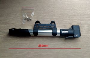 Bơm Mini Gắn Sườn Xe Đạp Leo Núi Hợp Kim Nhôm 150 PSI Bơm Xe Đạp Xe Máy
