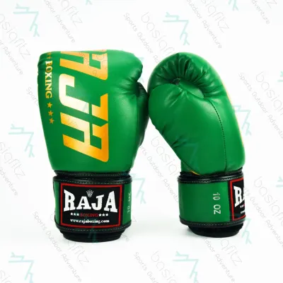 [Genuine] Raja Boxing Thailand RBGVS-1 Model 2 Semi Leather Boxing Gloves Muay Thai Heavy Bag Training Sparring Glove
