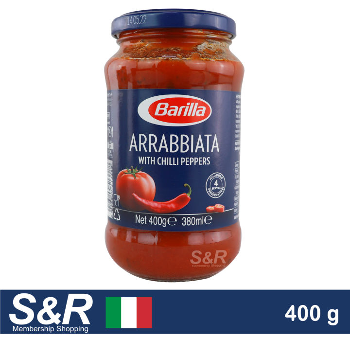 Barilla Arrabbiata With Chili Peppers Pasta Sauce 400g Lazada Ph 7005