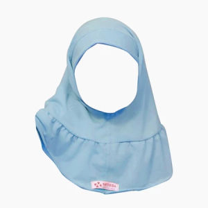 NAFEESA - Jilbab Anak Perempuan Dagu Malay Sage