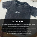 Atipashop - BABY FADE T-SHIRT เสื้อยืดเด็ก สีฟอกเฟด ปักโลโก้ Atipa. 