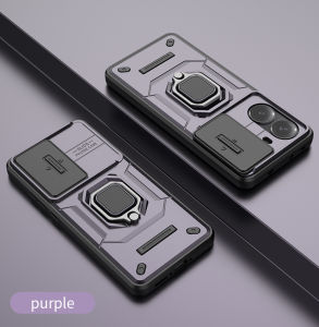 For Xiaomi Poco X7 Pro 5G Case Armor Magnetic Holder Cover for PocoX7Pro Poko Little X 7 Pro X7Pro 5G Slide Lens Protect Funda