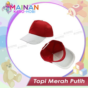 HAT TOPI MERAH PUTIH 17 AGUSTUSAN KEMERDEKAAN INDONESIA DEWASA ANAK LAKI PEREMPUAN