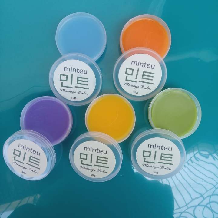 Minteu Massage Balm Spa Essentials Pain Relief Rub Sleep with Capsicum