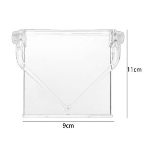 Multi-purpose Transparent Laptop Top Display Rack Plastic Adjustable Angle Router Storage Bracket Home Office Organizer