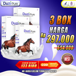100% ORIGINAL Duzi Pure Susu Kuda Liar Lombok Murni Paket 1-5 Box