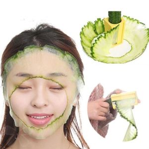 PTK52 Manual Cucumber  cutter Rotating Thin Cucumber Slicer Handheld Facial Skin Care Carrot Sharpener Women
