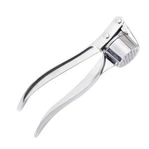 Restaurant Grade Manual Garlic Mincer Heavy Duty Zinc Alloy Construction Large Capacity Garlic Crusher With Handle