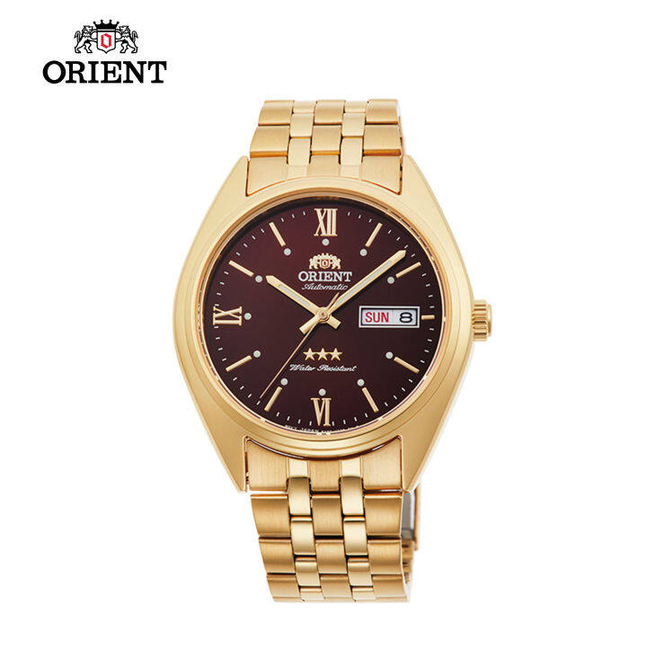 Orient TriStar Automatic Gold Stainless Steel Unisex Watch OR RA