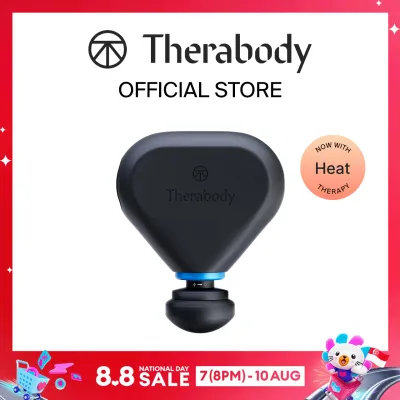 TheraGun Mini Plus Massage Gun by Therabody - Portable Massage Gun Enhanced with Heat Smart App Control Travel Lock – Travel Essential for Faster Recovery On The Go