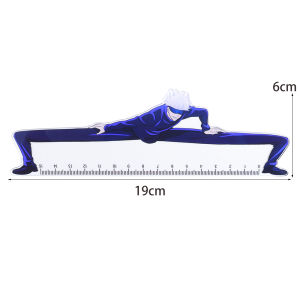 Anime Character Straight Ruler Japanese Anime Man Straight Rules Funny Cartoon Transparent Acrylic Drawing Measuring Rules Students Creative Scale Ruler Office Stationery
