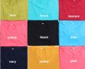 Floline Ols- Kaos V-Neck Spandek Rayon Cewek 01 Atasan Wanita. 