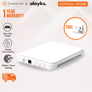 Olayks Induction Ultra Slim Cooker Soft Touch Control Panel 2000W Dapur Induksi 电磁炉 电陶炉 OLK-C01
