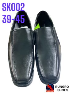 รองเท้าหนังดำ SK002ใส่ทำงานข้าราชการเหมาะสำหรับนักเรียนนักศึกษา