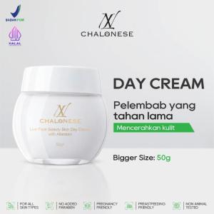 CHALONESE Whitening Face Cream Moisturizer Day Cream Night Cream Gel 50gr Pelembab Wajah BPOM