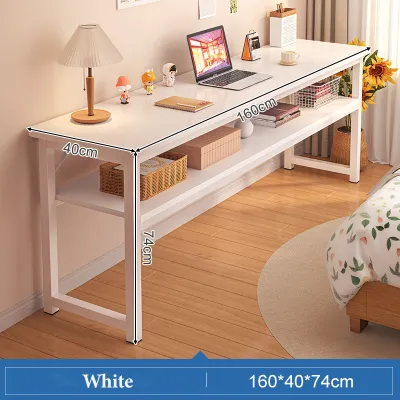 HOME Bàn làm việc học tập gỗ văn phòng tại nhà Bàn học tập tháo lắp dễ dàng chân sắt sơn tĩnh điện chắc chắn lắp ráp dễ dàng