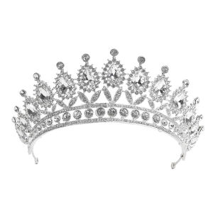 Queen New Crown Crystal Tiaras Bridal Hair Jewelry Wedding Hair Accessories Tiaras Crowns Headband