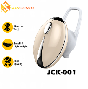 JCK-001 Bluetooth V4.1 Lightweight Wireless Single Sports In Ear Mini Earphone
