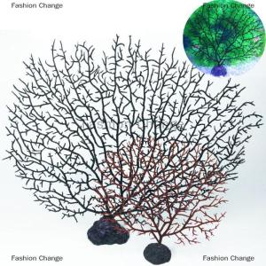[COD] Fashion Change Tree Shape Aquarium Decoration Decor Sea Iron Tree Plastic Coral Decor Plants