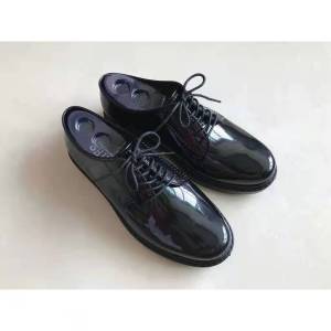 Mens Oxfords/Lace-Ups Black Leather Shoes for School and Office Casul Attire