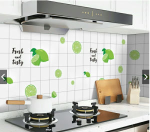 3 Mét Decal Dán Bếp Khổ 60cm Rộng Tráng Nhôm Chịu Nhiệt Có Keo - TP002
