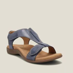 Free Shipping New Beach Sandals Available In Large Sizes With Thick Soles Wedge Heels And Velcro Straps Casual WomenS Sandals