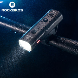 【Arrive In 3 Days】ROCKBROS Aluminum Shell Bike light USB Rechargeable LED Light High quality Flashlight Cycling Headlight Front Light Waterproof light