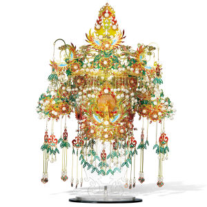 Piececool 3D Metal Puzzles THE JOYFUL FAN Model Kits for Adults DIY 3D Model Building Kits  for Women Birthday Gift