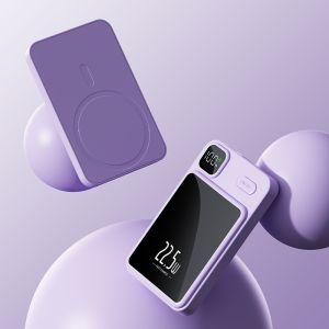Powerbank Original 50000mAh 22.5W Super Fast Charge Ultrathin Wireless Magnetic LED Display Powerbank