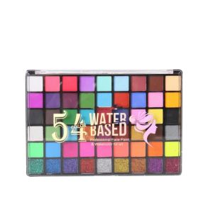 54 color pearl fluorescent face body art paint Halloween Christmas watercolor body painting paint