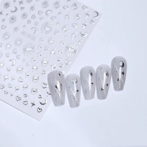 3D Nail Stickers Flowers Spring Summer Floral Petals Adhesive Sliders Decals Manicure Accessories