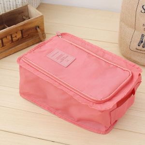 Nylon Shoe Pouch Travel Waterproof Shoe Pouch Portable Travel Storage Bag