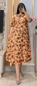 Daster Jumbo Wanita Lengan Pendek Sleting Depan Busui Dan Kantong Depan Bumil Bahan Rayon Adem