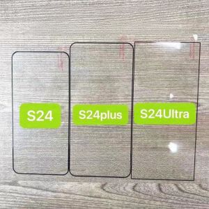 2ใน1กระจกเทมเปอร์ฟิล์มสำหรับ Samsung Galaxy S24 S23อัลตร้า S24บวกเลนส์กล้องถ่ายรูปแก้วป้องกันโคฟครอบคลุมเต็มรูปแบบปกป้องหน้าจอสำหรับ Samsung S24กระจกอัลตร้า