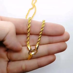 Yon Hing Rantai Leher Ke Atas Pintal Kosong Emas 916 10G