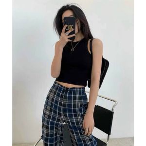 M68. Áo croptop ba lỗ thun tăm body áo kiểu nữ đẹp sang chảnh 2022 (có sẵn - freeship)