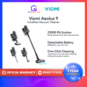Viomi Mijia Aeolus A9 Smart Vacuum Cleaner Budget Handheld Cordless Portable Vakum Mudah Alih Viomi