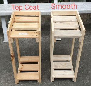 WITH WHEELS OPTION WOODEN MINERAL WATER CART RACK FOR 2 ROUND or RECTANGULAR 5GALLONS CONTAINERS