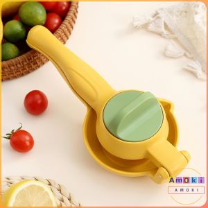 Amoki【Ready in Stock】 Fruit Manual Juicer Hand Squeezer Easy Use Lemon Orange Citrus Juice Maker Hand Press Extractor