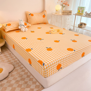 ชุดผ้าปูที่นอน (พร้อมมีปลอกหมอน 2 ใบ) ขนาด3.5 / 5 /6 ฟุต กันฝุ่น ผ้าคลุมเตียง ผ้ารองกันเปื้อนที่นอน รัดมุม360° ระบายอากาศดี อ่อนนุ่ม