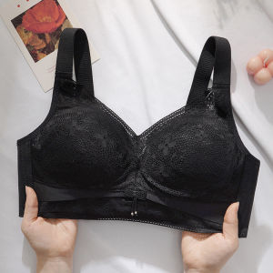 【SingaBralette】นุ่มและแนบสนิท ชุดชั้นใน ชุดชั้นใน ผ้าฝ้ายยางพาราที่ใช้งานอยู่ ไม่มีร่องรอย ระบายอากาศได้ ความผันผวน หน้าอกใหญ่ทําให้เสื้อชั้นในเล็กลง ชุดชั้นในเล็กโชว์หน้าอกใหญ่ สวมใส่ทุกวัน บาง ต่อต้านรอยขีดข่วน