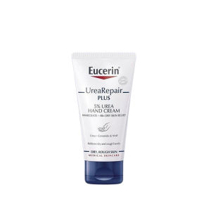 Eucerin UreaRepair PLUS 5%urea foot cream 100ml & UreaRepair PLUS 5%Ure Hand Cream 75ml ครีมบำรุงส้นเท้าและมือเข้มข้น
