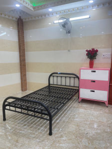 Giường sắt mẫu mỹ nghệ 03 kích thước ngang 1m2 x dài 2m ĐẠI THÀNH