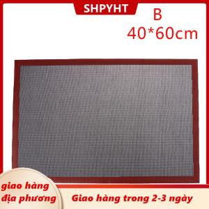 [COD] SHPYHT Giao hàng địa phương 1 tấm lót lò nướng bằng silicon chống dính dụng cụ lót bánh có thể đóng lại