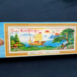 [ FREESHIP MAX]Tranh đính đá thuận buồm xuôi gió Yn5045(130x52cm) Vs507(130x65cm)[Tranh Hà Đoàn]